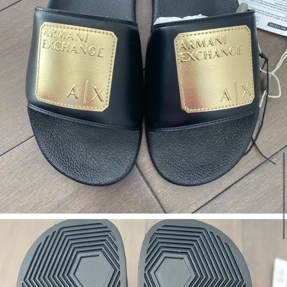 Armani Exchange logo slides ⭐️ Host Pick ⭐️ - Picture 6 of 8